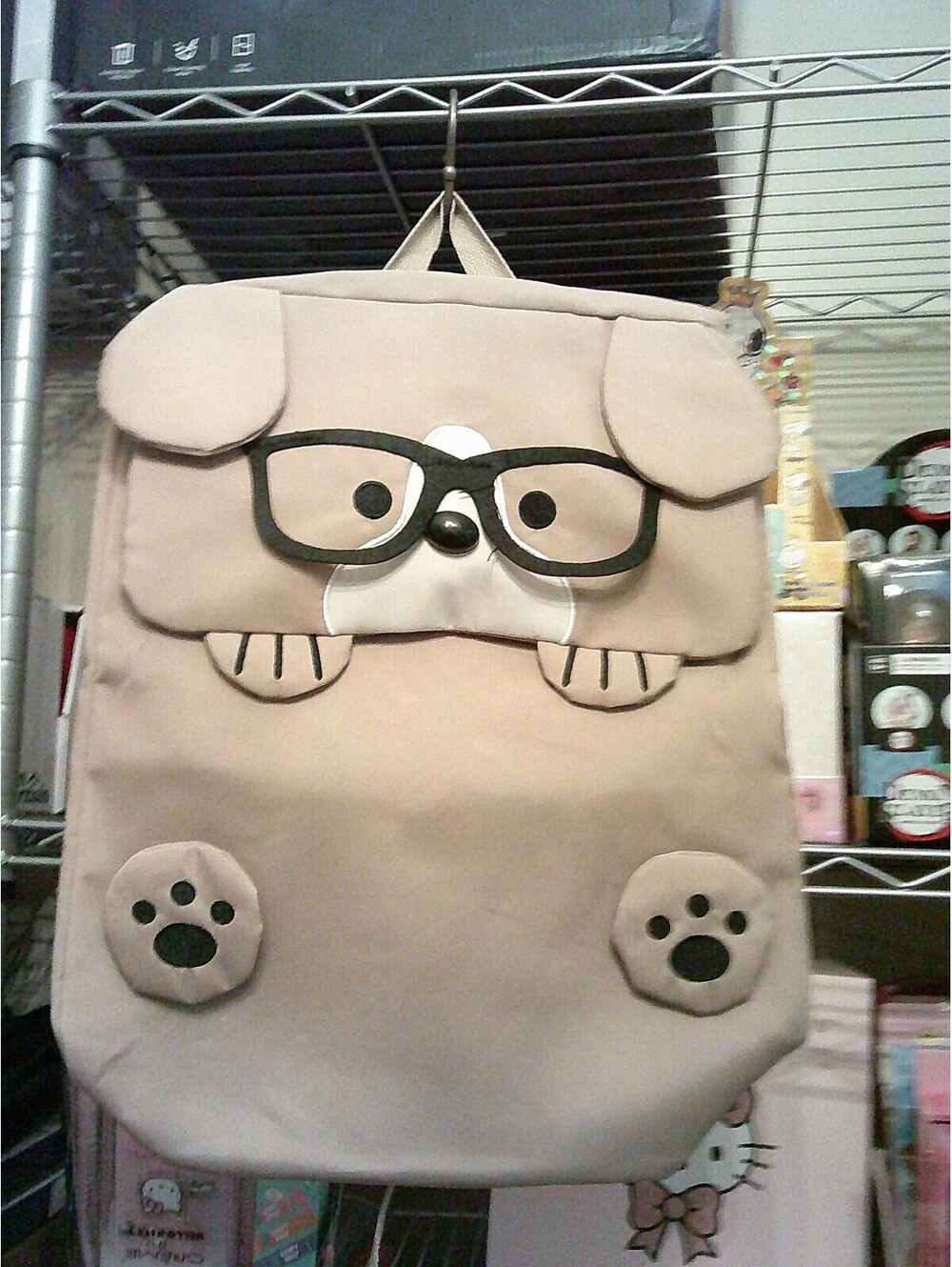 Cute Kawaii Dog Character Backpack
